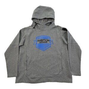 Zima High Performance Activewear Hoodie Women's M Medium Gray Long Sleeve